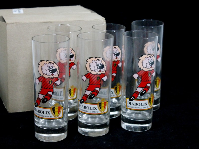 Set van 6 Glazen Diabolix (Art. 4494)